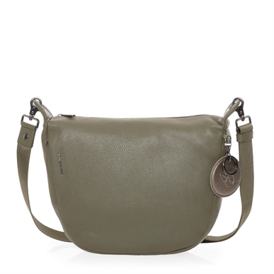 mandarina duck mellow leather shoulder bag