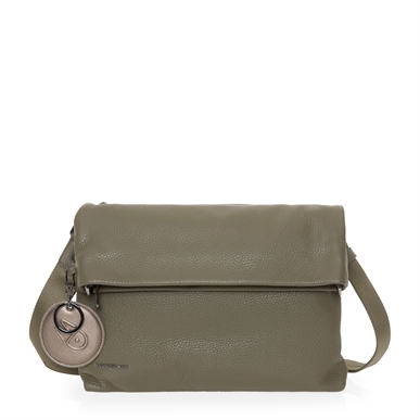 mandarina duck mellow leather shoulder bag