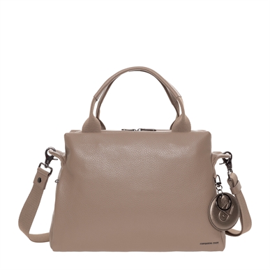 mandarina duck mellow leather shoulder bag