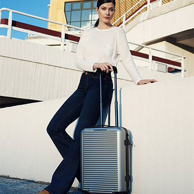 mandarina duck tank case cabin trolley